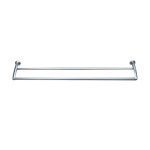 LINKWARE R2001 RENEW DOUBLE TOWEL RAIL CHROME / WHITE