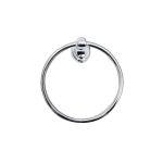 LINKWARE R2009 RENEW TOWEL RING CHROME / WHITE