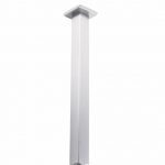 NORICO SE17 CAVALLO SQUARE CEILING SHOWER ARM 400MM CHROME AND COLOURED