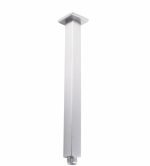 NORICO SE17 CAVALLO SQUARE CEILING SHOWER ARM 400MM CHROME AND COLOURED