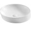 UNICASA SPIN-40B SPIN COUNTER TOP ROUND BASIN (GLOSS WHITE)