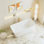 UNICASA VE-1500-W VENICE FREESTANDING BATH 1500MM GLOSS WHITE