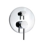 NORICO WMD25 PENTRO WALL MIXER WITH DIVERTER CHROME AND COLOURED