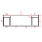 poseidon-ac154l-mw-acacia-shaker-floor-cabinet-1500460860mm-matte-white