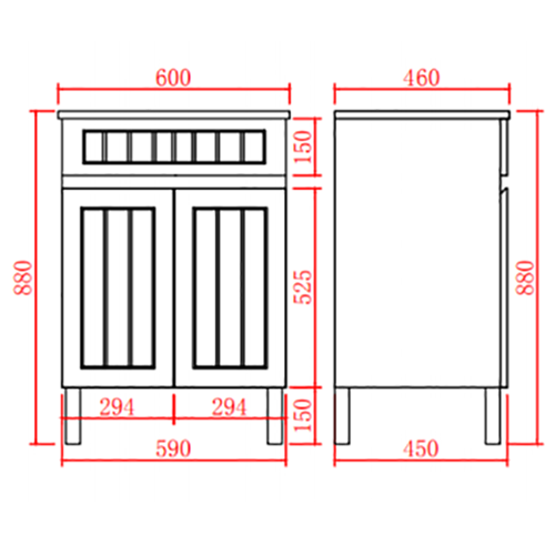 poseidon-ac64l-mw-acacia-shaker-floor-cabinet-600460860mm-two-doors-matte-white