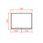 poseidon-ac64l-mb-acacia-shaker-floor-cabinet-600460860mm-two-doors-matte-black