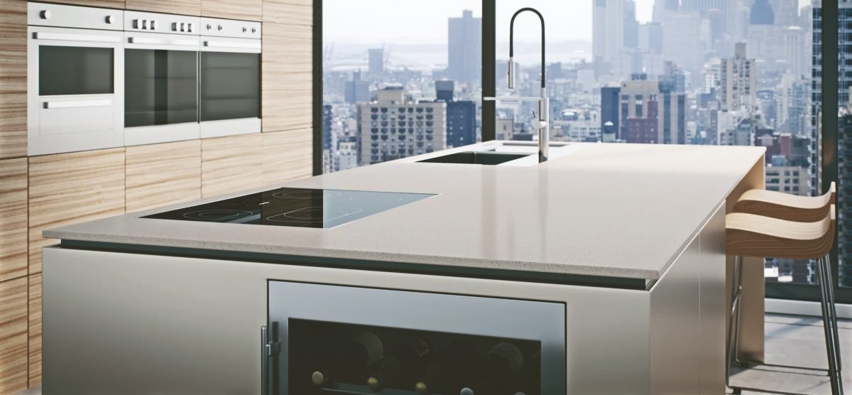 Caesarstone Nordic Loft™ 6041 Vanity Stone Top 600mm - 1200mm