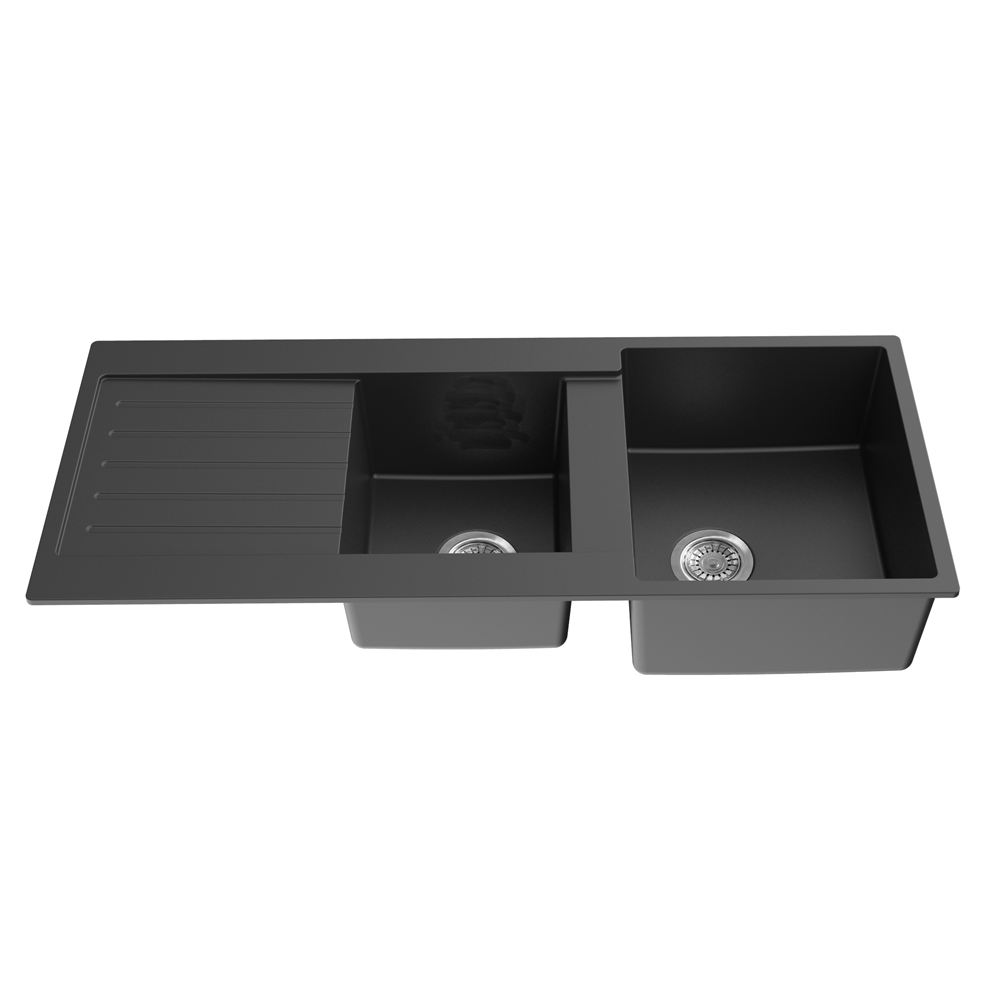 poseidon-qks11650dd-mb-quartz-top-mount-kitchen-sink-double-bowl-1160500216mm-matte-black