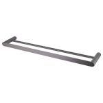 AQUAPERLA 6502.TR RUSHY DOUBLE TOWEL RAIL 600MM CHROME AND COLOURED