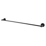 AQUAPERLA 6601.TR LUCID PIN LEVER SINGLE TOWEL RAIL 790MM CHROME AND BLACK