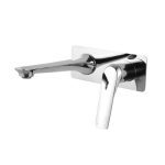 AQUAPERLA 0159.BM AU BATHTUB/BASIN WALL MIXER WITH SPOUT CHROME AND COLOURED