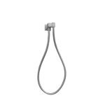 AQUAPERLA BU2127.SH.N SQUARE SHOWER HOLDER WALL CONNECTOR & HOSE ONLY BRUSHED NICKEL