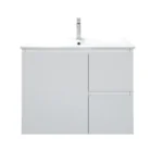 UNICASA BI-75W-GW BIANCA WALL HUNG MDF VANITY 750MM GLOSS WHITE