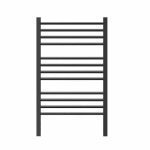 THERMOGROUP P62SBKR JEEVES LADDER HEATED TOWEL RAIL MATT BLACK