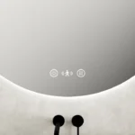 UNICASA LED-60-RD LUNA ROUND FRAMLESS LED MIRROR 600MM