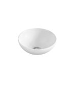 UNICASA SPIN-28 SPIN COUNTER TOP ROUND BASIN (GLOSS WHITE)
