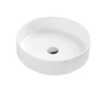 UNICASA SPIN-40C SPIN ABOVE COUNTER ROUND BASIN GLOSS WHITE