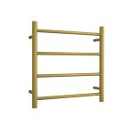THERMOGROUP SR25MBG ROUND LADDER HEATED TOWEL RAIL BRUSHED GOLD