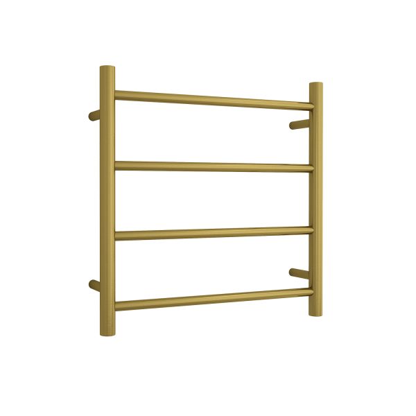 THERMOGROUP SR25MBG ROUND LADDER HEATED TOWEL RAIL BRUSHED GOLD