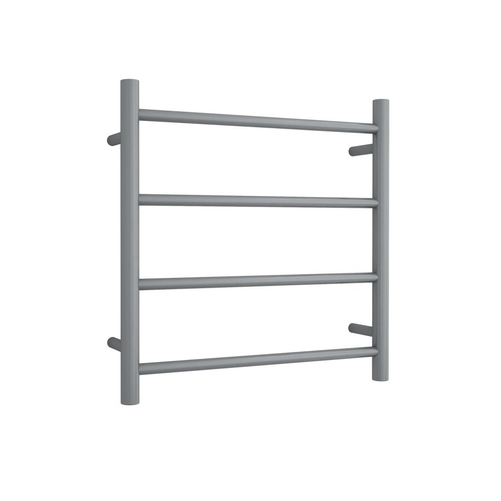 THERMOGROUP SR25MGM ROUND LADDER HEATED TOWEL RAIL GUN METAL