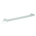 THERMOGROUP DSR6 ROUND SINGLE BAR HEATED TOWEL RAIL POLISHED STAINLESS STEEL