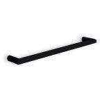 THERMOGROUP USR6B ROUND SINGLE BAR NON-HEATED TOWEL RAIL MATT BLACK