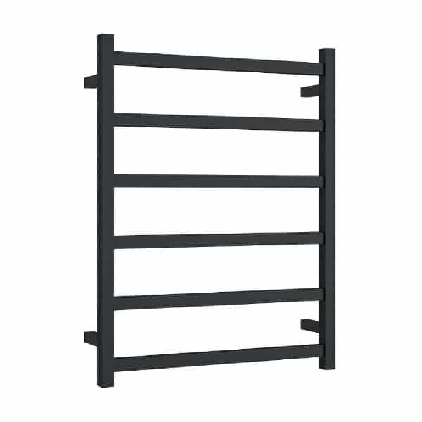 THERMOGROUP BS48MB SQUARE LADDER HEATED TOWEL RAIL MATT BLACK