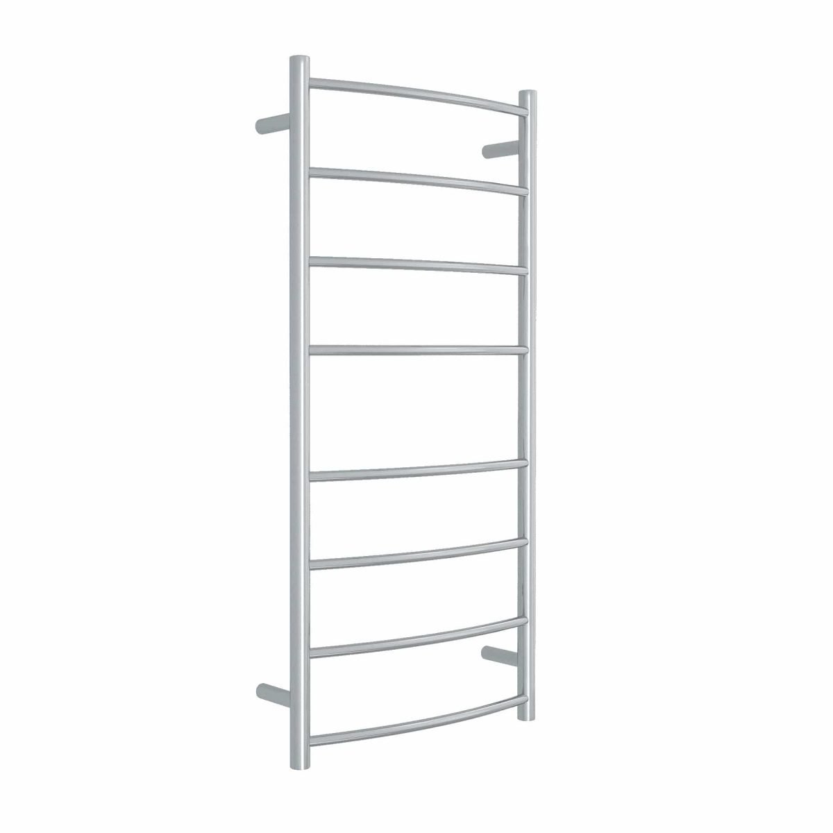 THERMOGROUP CR27M CURVED ROUND LADDER HEATED TOWEL RAIL POLISHED STAINLESS STEEL