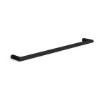 THERMOGROUP DSR8B ROUND SINGLE BAR HEATED TOWEL RAIL MATT BLACK