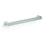 THERMOGROUP USS6 SQUARE SINGLE BAR NON-HEATED TOWEL RAIL POLISHED STAINLESS STEEL