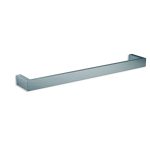 THERMOGROUP DSS6BR SQUARE SINGLE BAR HEATED TOWEL RAIL BRUSHED STAINLESS STEEL