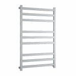 THERMOGROUP SFS69M STRAIGHT FLAT LADDER HEATED TOWEL RAIL POLISHED STAINLESS STEEL