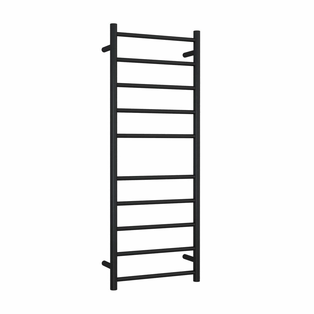 THERMOGROUP SR19MB ROUND LADDER HEATED TOWEL RAIL MATT BLACK