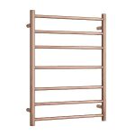 THERMOGROUP SR44MRG ROUND LADDER HEATED TOWEL RAIL POLISHED ROSE GOLD