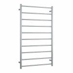 THERMOGROUP SRB69M STRAIGHT ROUND LADDER HEATED TOWEL RAIL BRUSHED STAINLESS STEEL