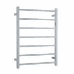 THERMOGROUP SS44SM SQUARE LADDER HEATED TOWEL RAIL WITH SWITCH POLISHED STAINLESS STEEL