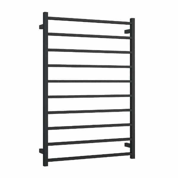 THERMOGROUP SS88MB SQUARE LADDER HEATED TOWEL RAIL MATT BLACK