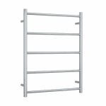 THERMOGROUP USR54 STRAIGHT ROUND LADDER NON-HEATED TOWEL RAIL POLISHED STAINLESS STEEL