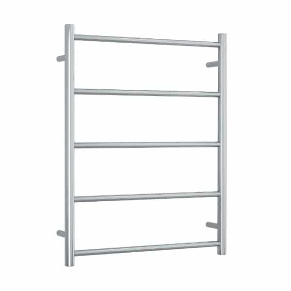 THERMOGROUP USR54 STRAIGHT ROUND LADDER NON-HEATED TOWEL RAIL POLISHED STAINLESS STEEL