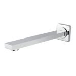 AQUAPERLA 0006.BS BLAZE BATHTUB/BASIN BATH SPOUT CHROME AND BLACK