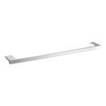 AQUAPERLA 8001.8.TR AU SINGLE TOWEL RAIL 800MM CHROME AND BLACK