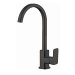 AQUAPERLA 0228.KM IVANO KITCHEN MIXER CHROME AND BLACK