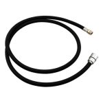 AQUAPERLA KPH-B NYLON KITCHEN TAP PULL OUT HOSE 1500MM BLACK