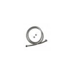 AQUAPERLA CH1500-2125.SH STAINLESS STEEL WATER INLET/OUTLET SHOWER HOSE 1500MM CHROME