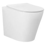 INSPIRE IAWFPRL-MW ALZANO RIMLESS WALL FACED PAN MATTE WHITE