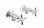 INSPIRE BKTE03 EASY CLEAN WASHING MACHINE TAP SET CHROME