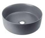 INSPIRE IS4088MG RADIUS ROUND ABOVE COUNTER BASIN MATTE GREY