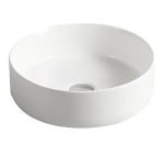 INSPIRE IS4088MW RADIUS ROUND ABOVE COUNTER BASIN MATTE WHITE