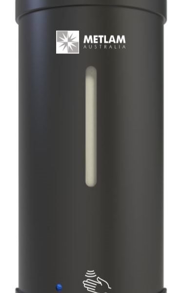 METLAM ML_MSD_SANITISEDISP_BLK DESIGNER BLACK SERIES AUTOMATIC SANITISER DISPENSER - 800ML CAPACITY DESIGNER BLACK