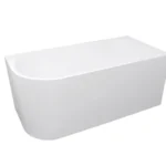 INSPIRE ICBT CORNER BACK TO WALL BATH RIGHT GLOSS WHITE